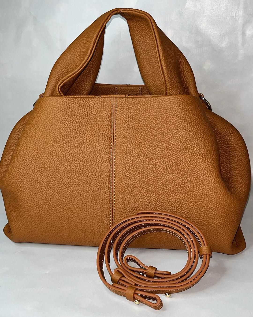 LANA PARIS | The Louisa Marie Bag • Camel