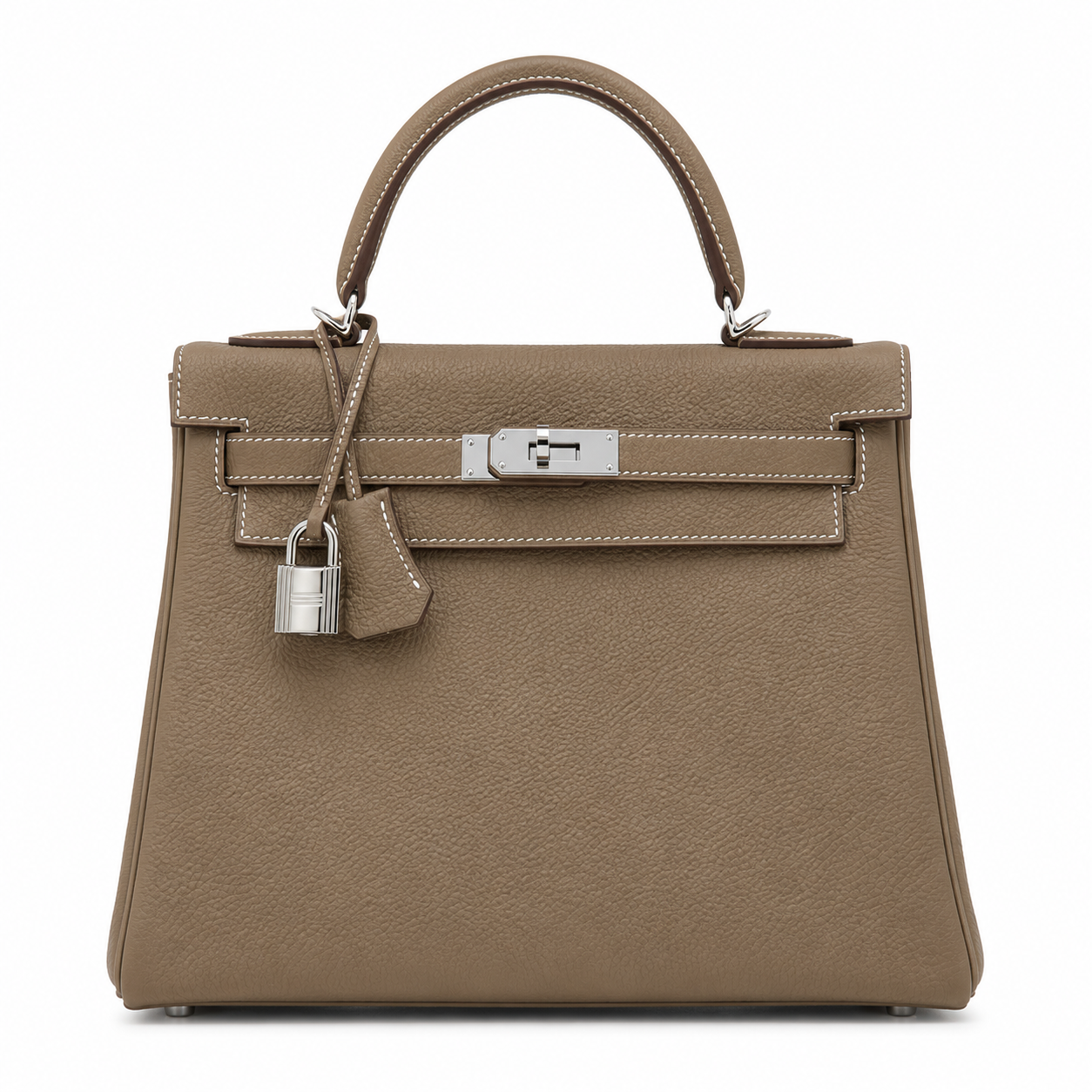 ALYA • PIETRA – Sac Taupe Élégance Intemporelle