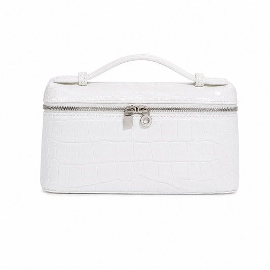 Sac vanity blanc femme ALMA PEARL Lana Paris