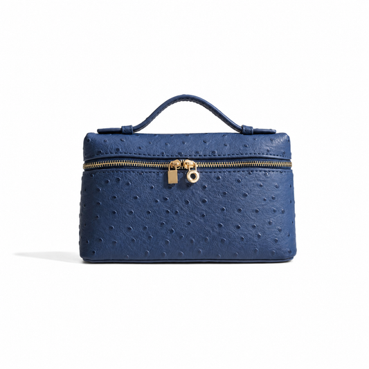 Sac vanity bleu femme ALMA BLUE HOUR Lana Paris