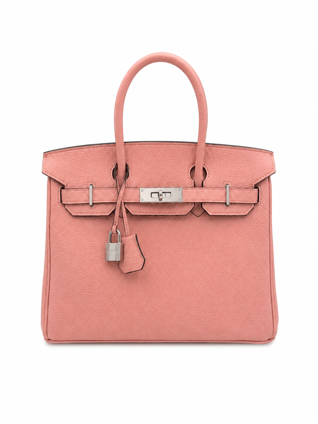 Grand sac à main femme rose poudré VÉRA Ravello en cuir véritable avec allure élégante – Lana Paris